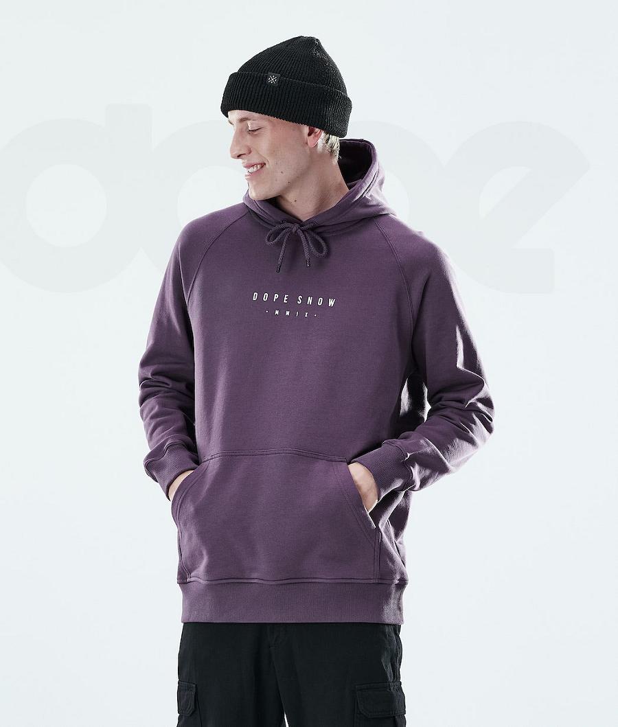 Dope Daily Range Hoodie Heren Paars | NLCE3016