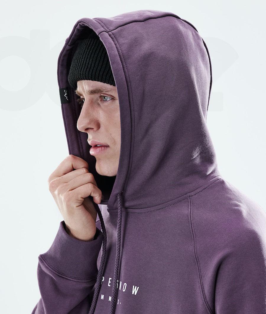 Dope Daily Range Hoodie Heren Paars | NLCE3016