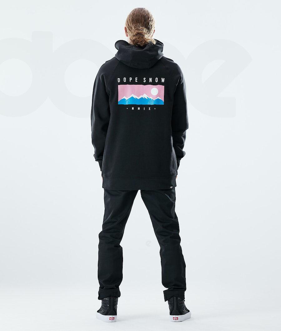 Dope Daily Range Hoodie Heren Zwart | NLXF3017