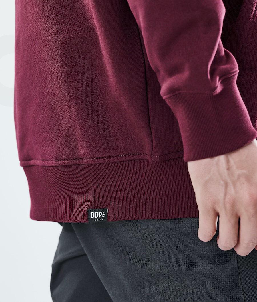 Dope Daily Rise Hoodie Heren Bordeaux | NLLH3019