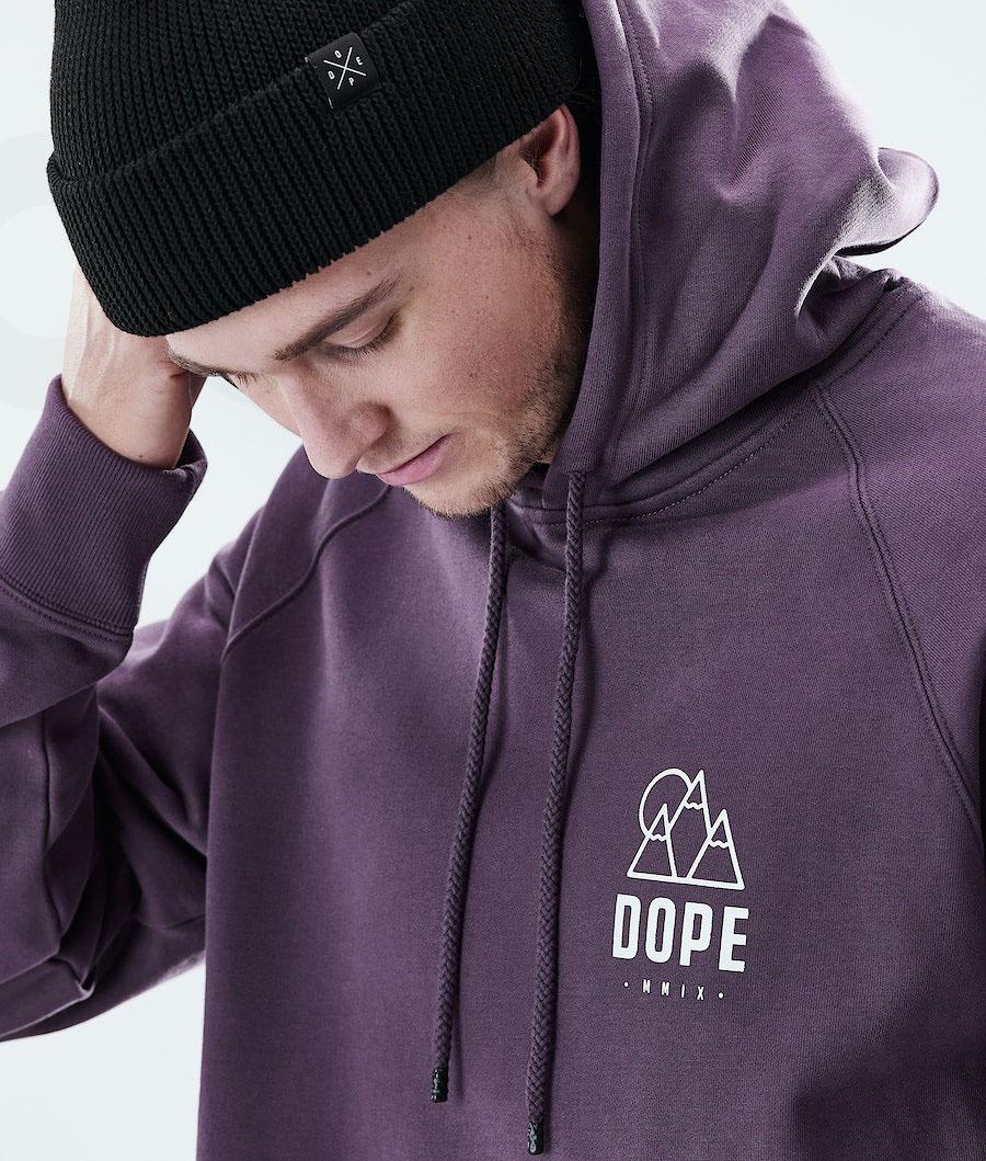 Dope Daily Rise Hoodie Heren Paars | NLZG3018