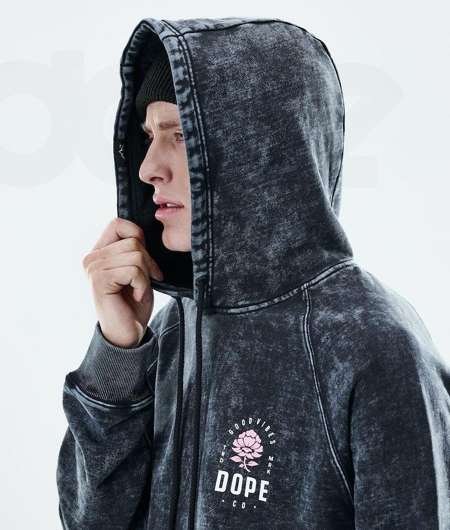 Dope Daily Rose Hoodie Heren Roze Zwart | NLKI3020