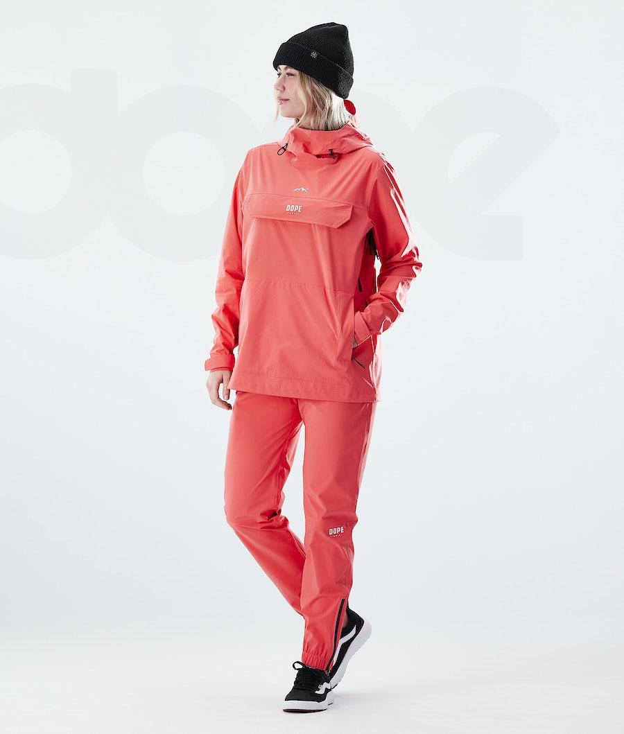 Dope Drizzard W Outdoorjassen Dames Rood | NLRW3728