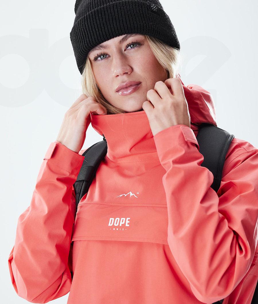 Dope Drizzard W Outdoorjassen Dames Rood | NLRW3728