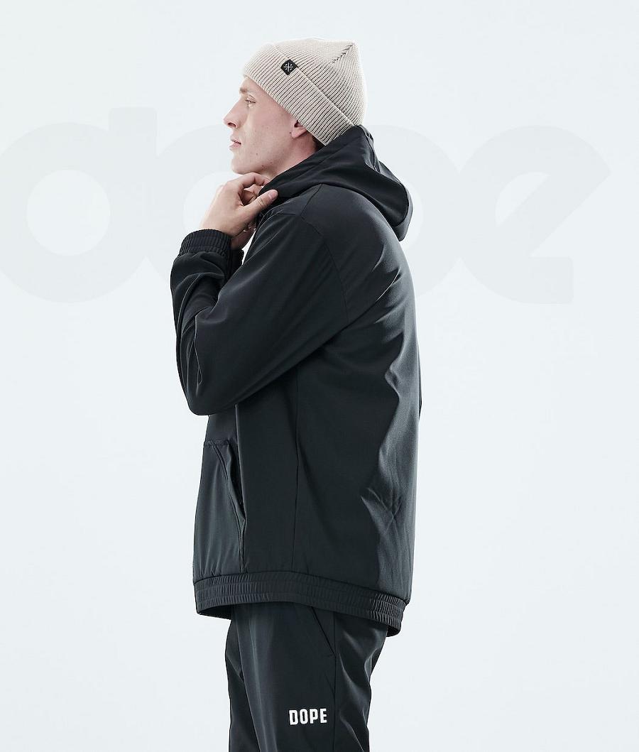 Dope Flight Full Zip Hoodie Heren Zwart | NLGL3023