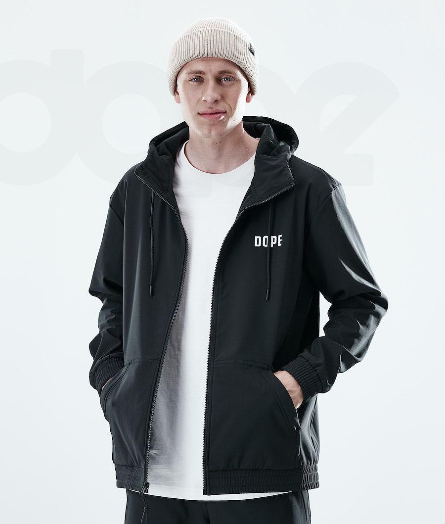 Dope Flight Full Zip Hoodie Heren Zwart | NLGL3023