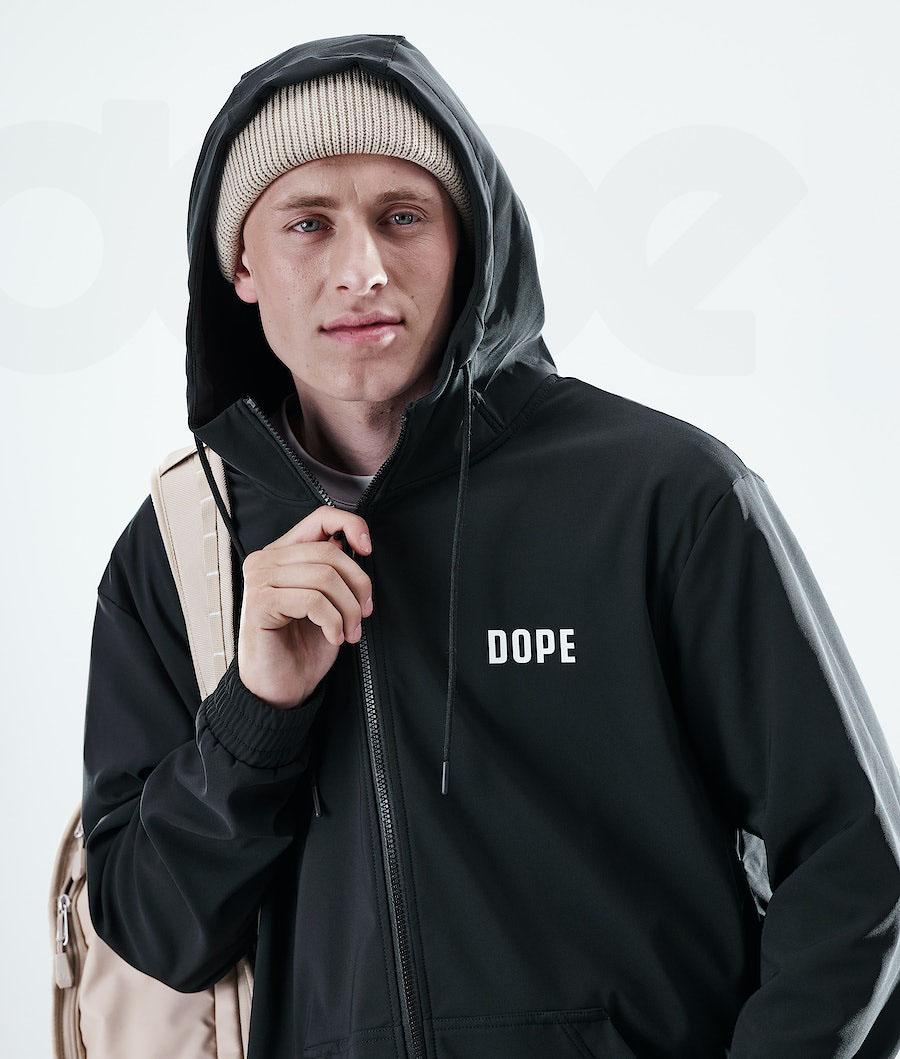 Dope Flight Full Zip Hoodie Heren Zwart | NLGL3023