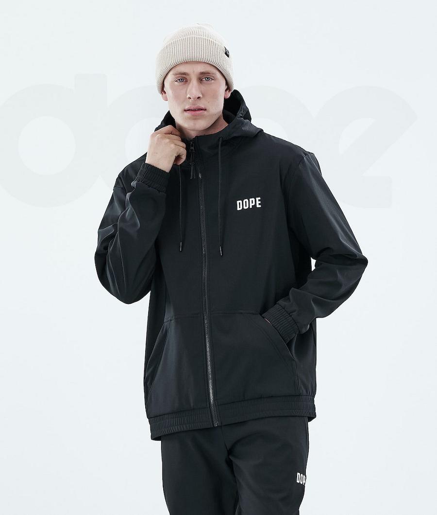 Dope Flight Full Zip Hoodie Heren Zwart | NLGL3023