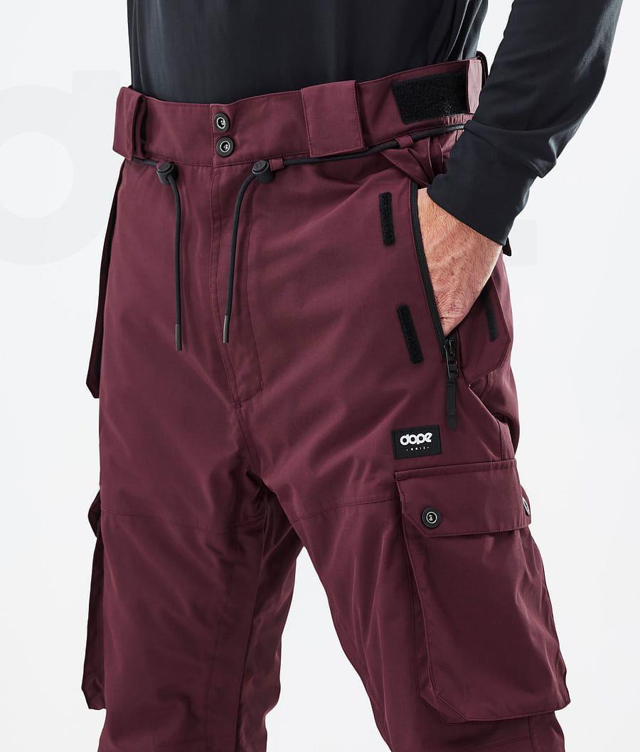 Dope Iconic Don Ski Broek Heren Bordeaux | NLQZ2656