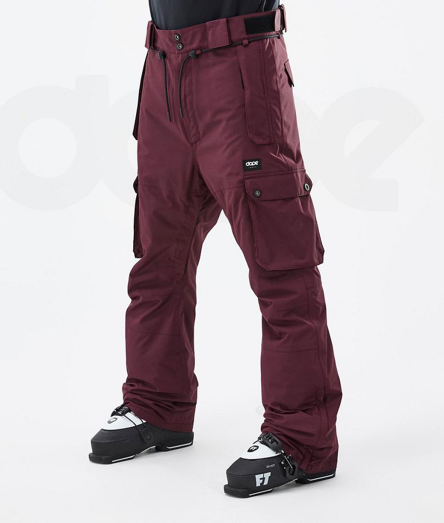 Dope Iconic Don Ski Broek Heren Bordeaux | NLQZ2656