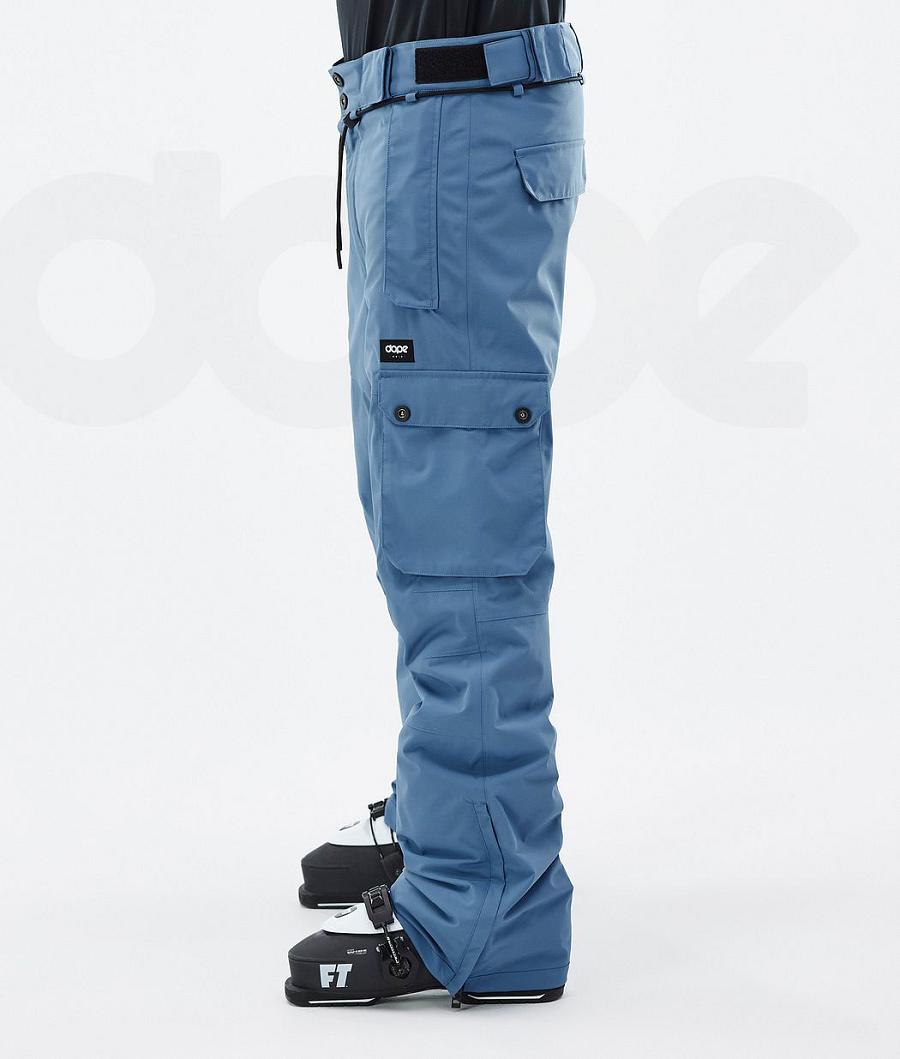 Dope Iconic Ski Broek Heren Blauw Grijs | NLWY2637