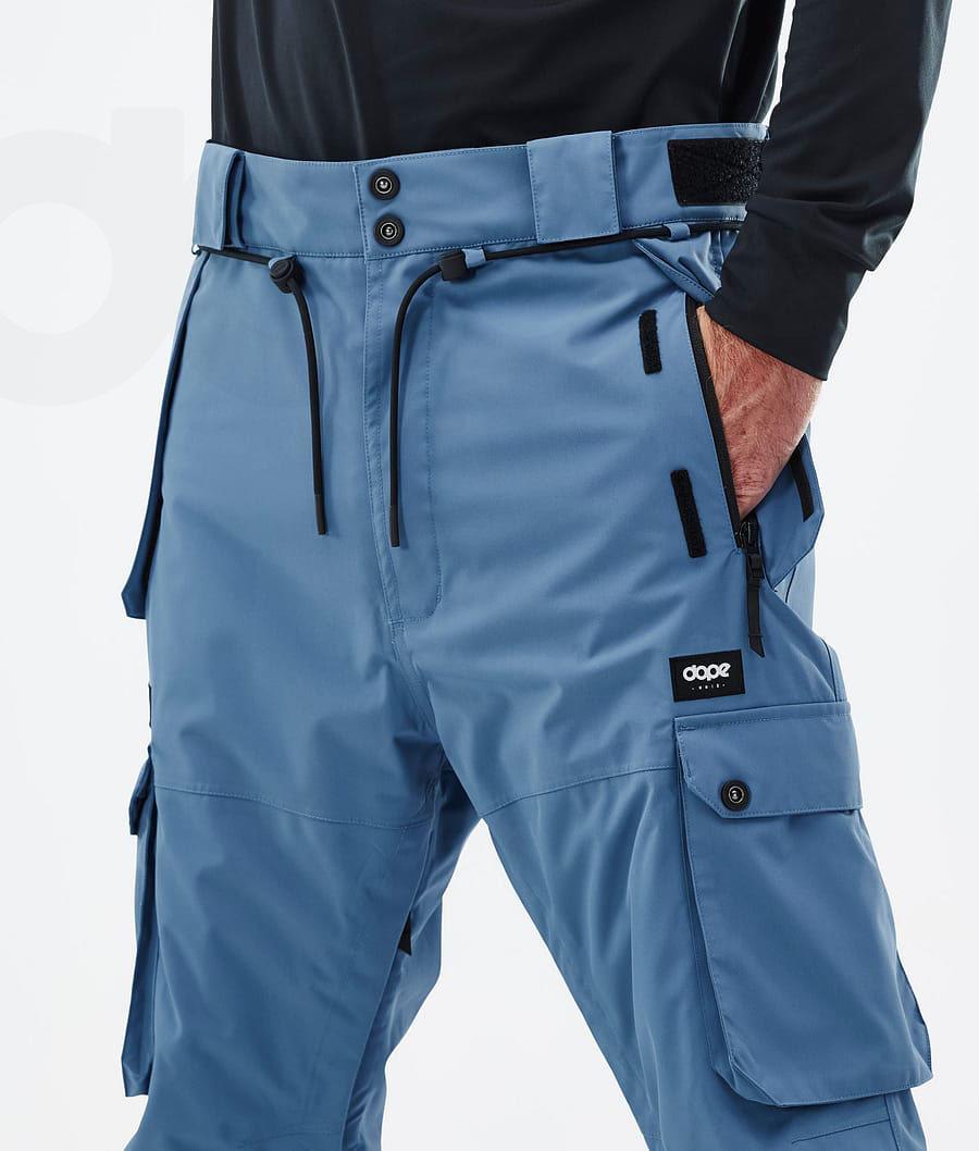 Dope Iconic Ski Broek Heren Blauw Grijs | NLWY2637