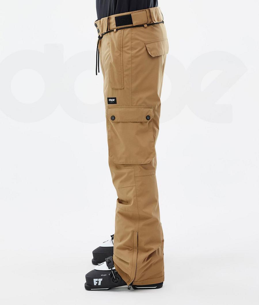 Dope Iconic Ski Broek Heren Goud | NLYU2633