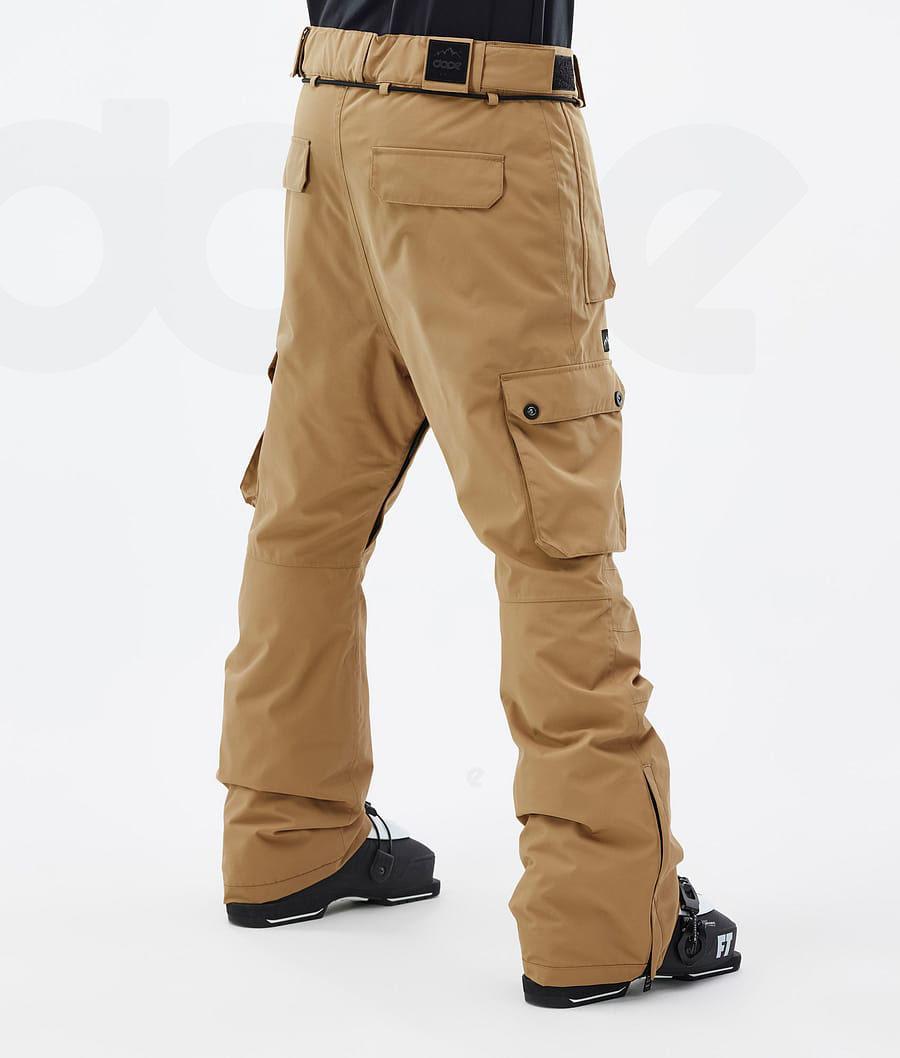 Dope Iconic Ski Broek Heren Goud | NLYU2633