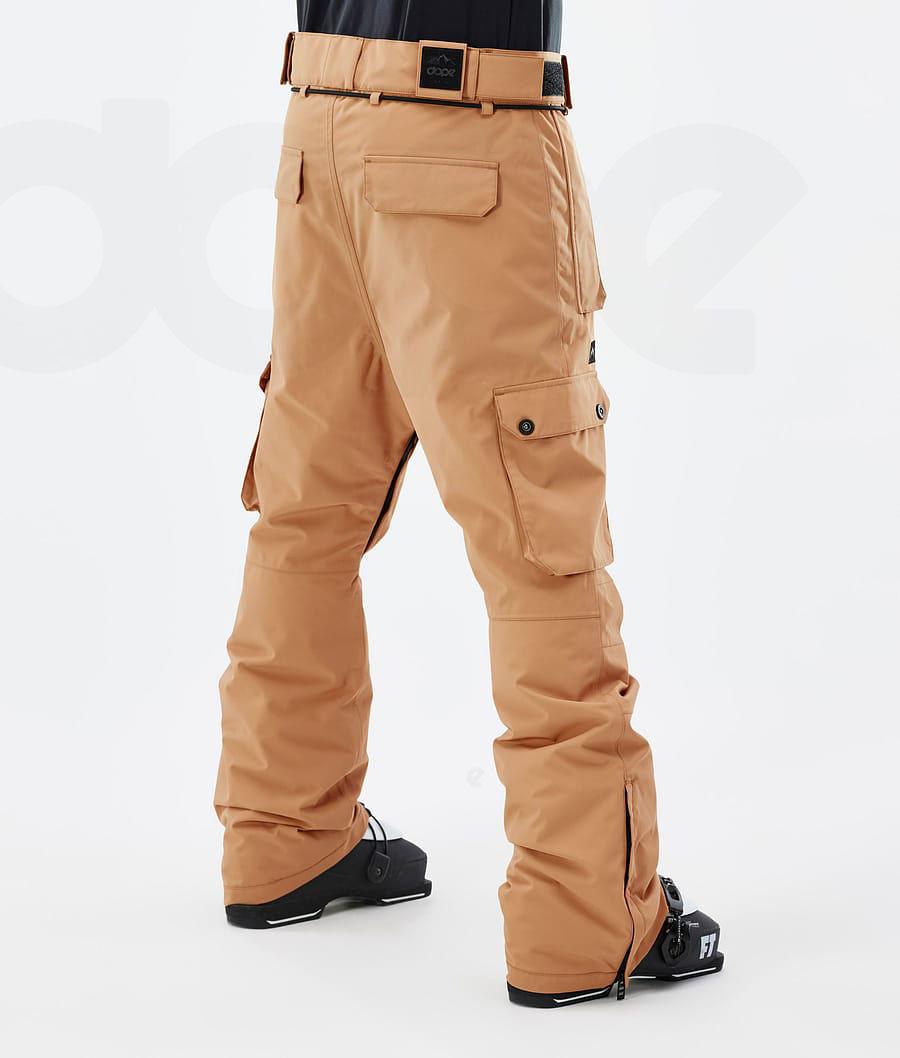 Dope Iconic Ski Broek Heren Khaki Geel | NLEX2636