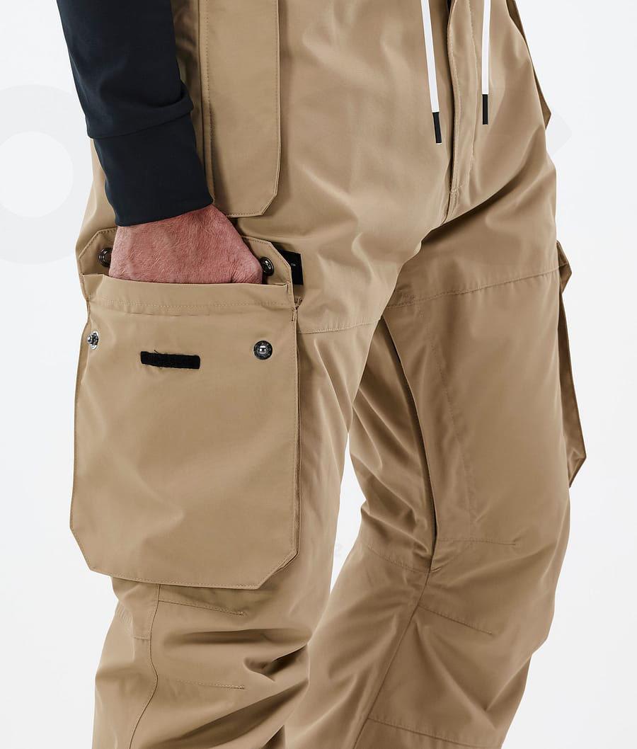 Dope Iconic Ski Broek Heren Khaki | NLDN2644