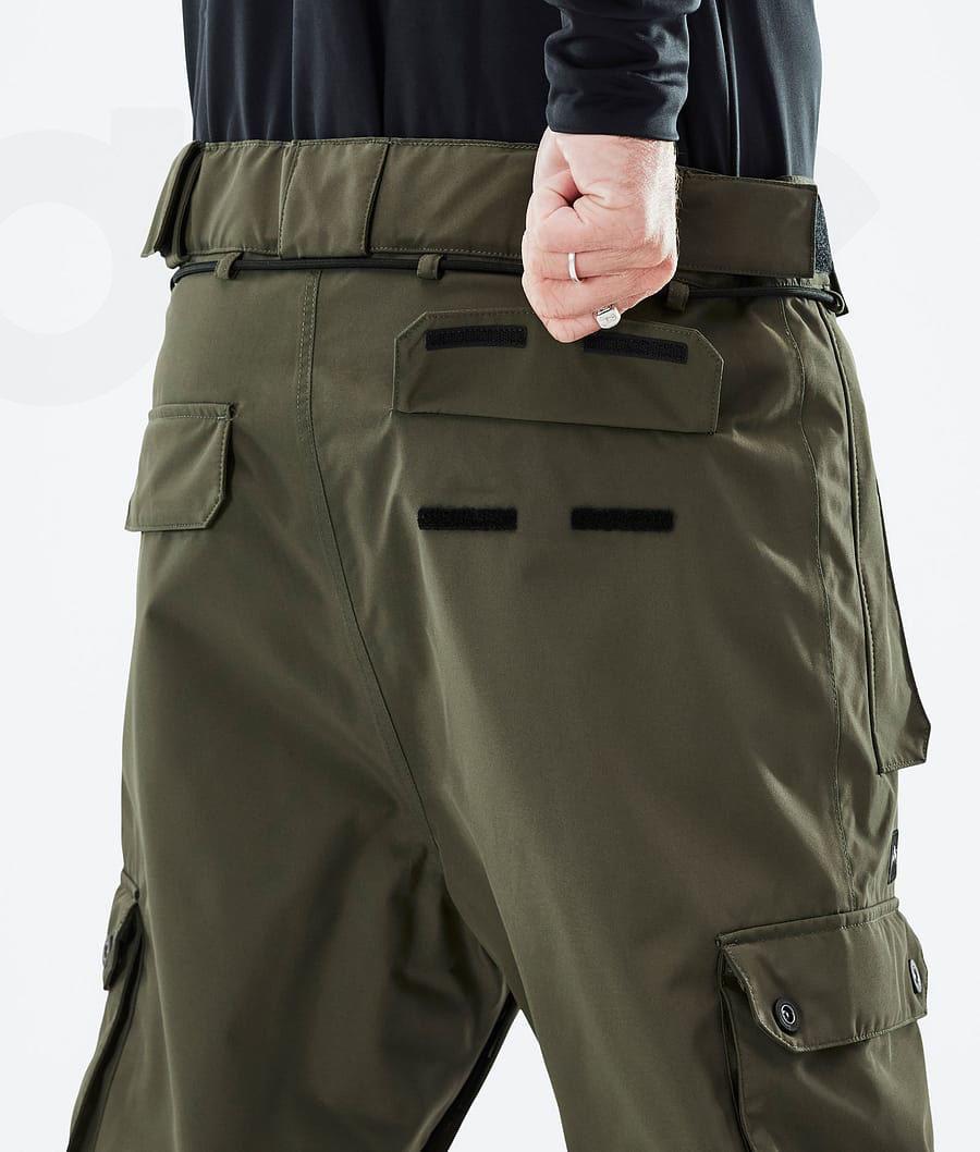 Dope Iconic Ski Broek Heren Olijfgroen | NLNB2640