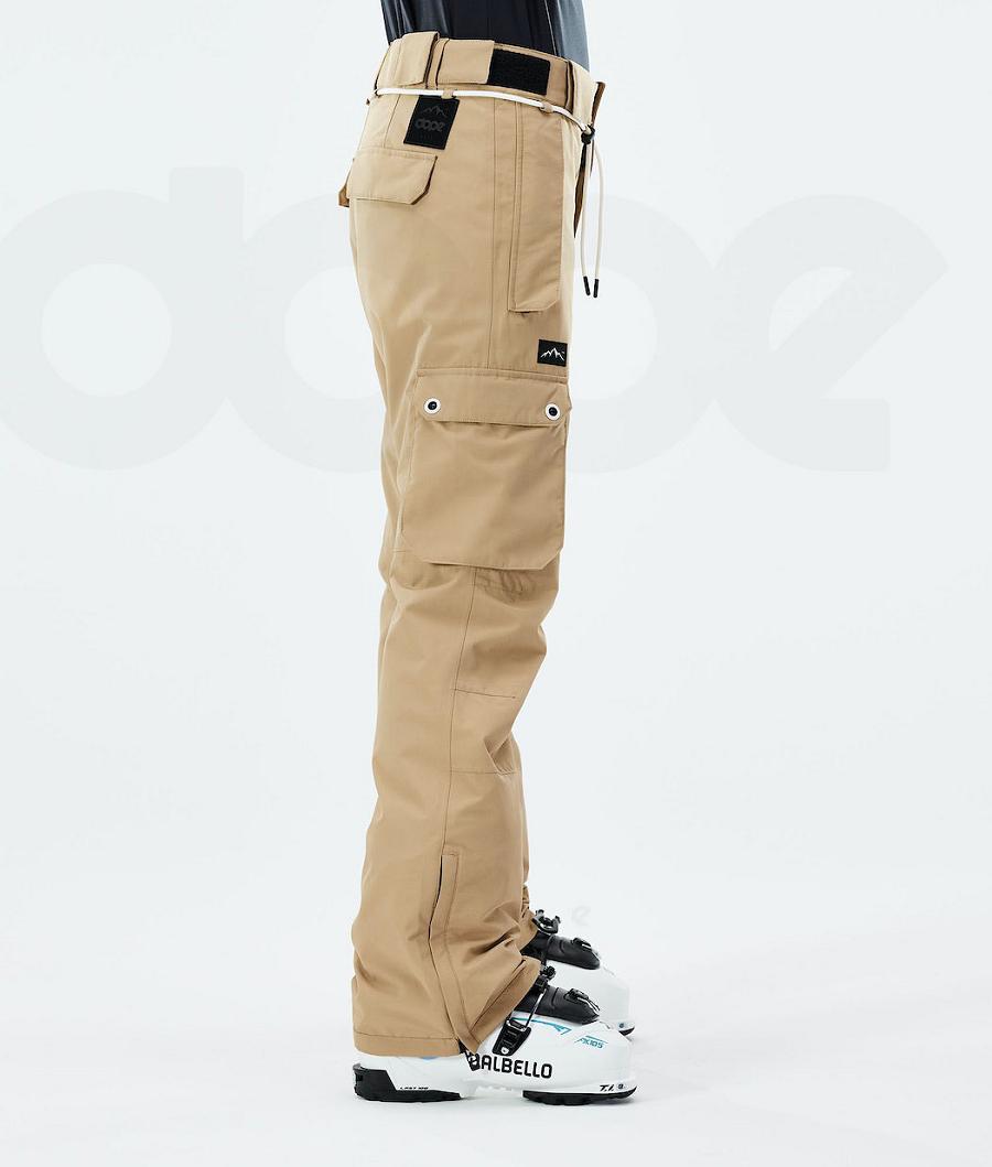 Dope Iconic W 2021 Ski Broek Dames Khaki | NLEX3346