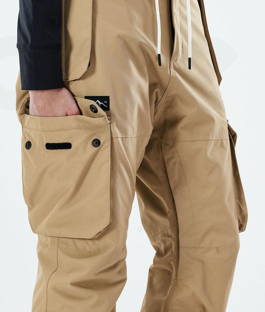 Dope Iconic W 2021 Ski Broek Dames Khaki | NLEX3346