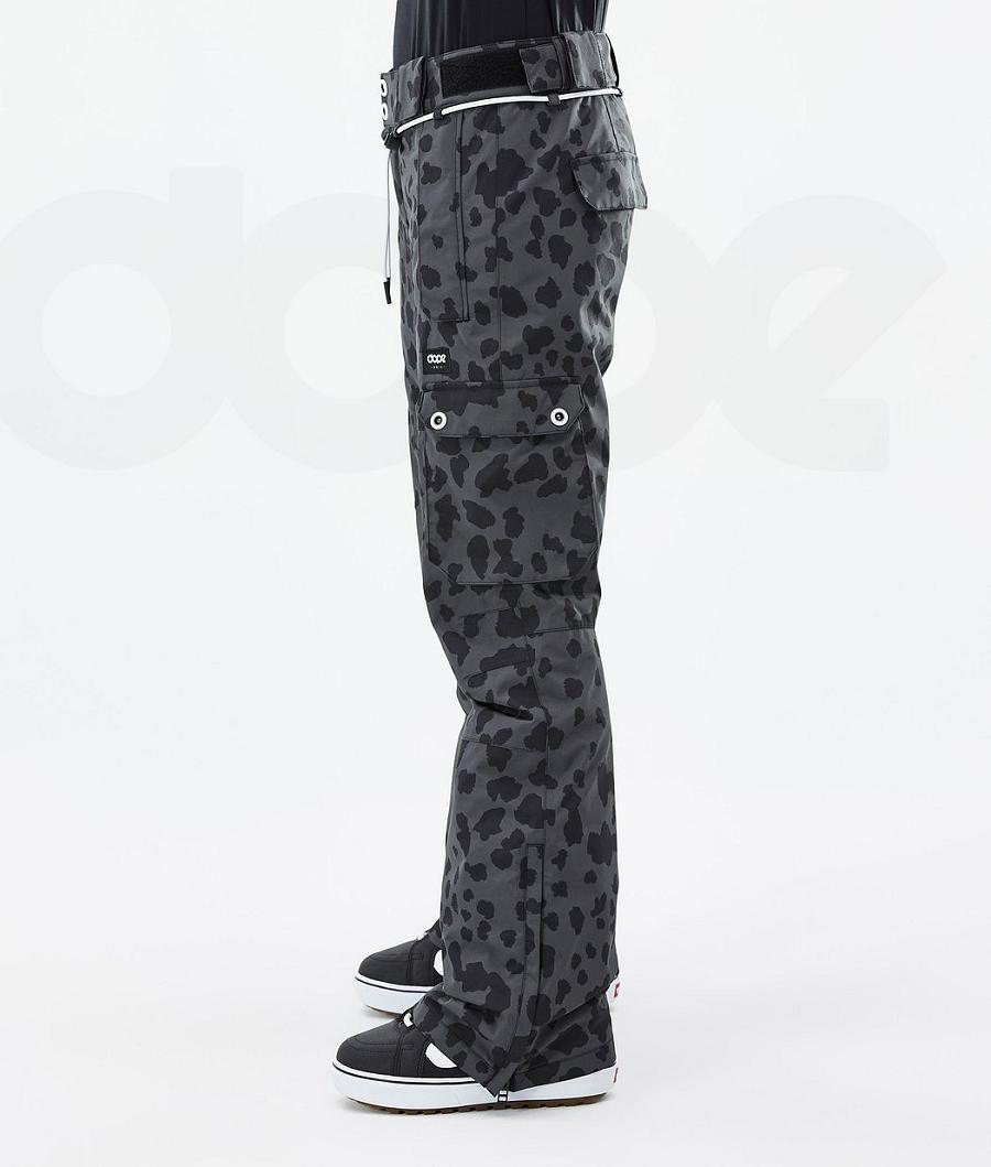 Dope Iconic W Dots Snowboard Broeken Dames Zwart | NLPQ3286