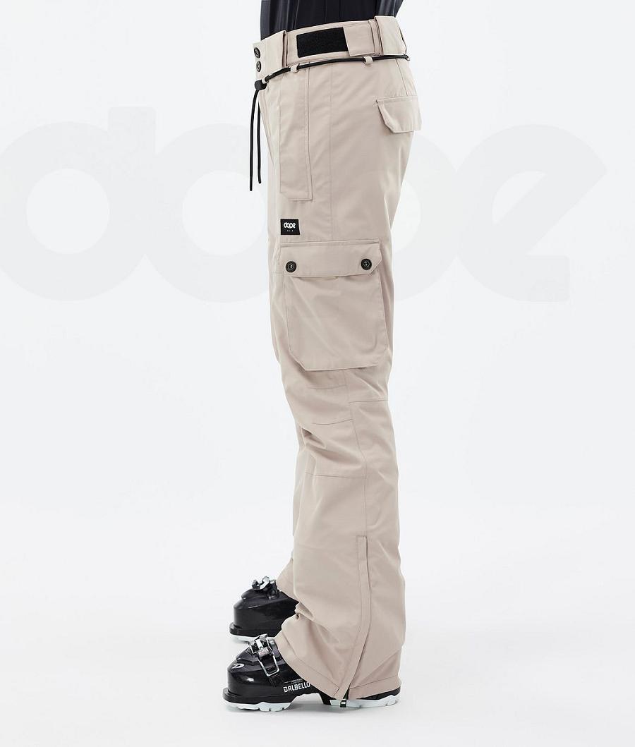 Dope Iconic W Ski Broek Dames Bruin | NLDN3336