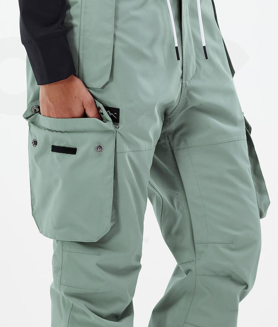 Dope Iconic W Ski Broek Dames Groen | NLPQ3339