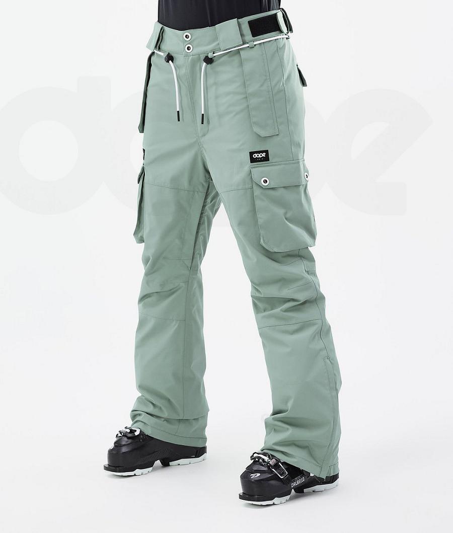 Dope Iconic W Ski Broek Dames Groen | NLPQ3339