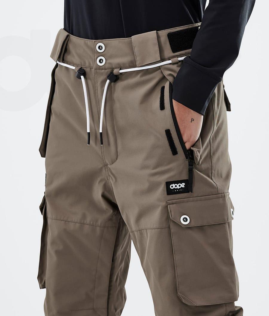 Dope Iconic W Ski Broek Dames Koffie | NLSO3337