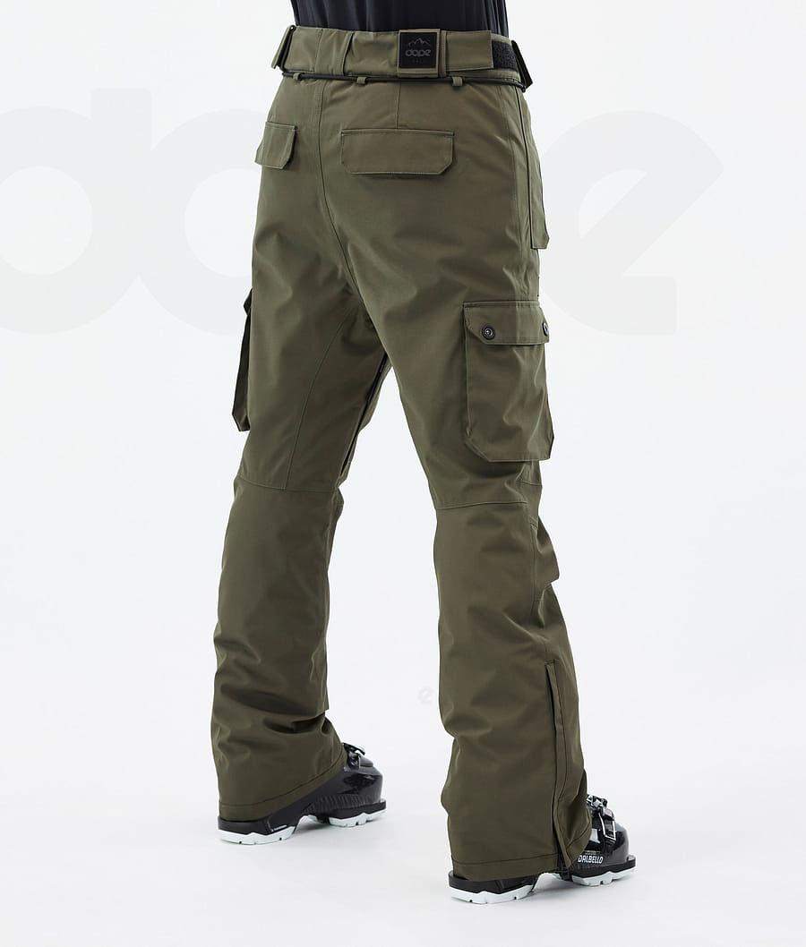 Dope Iconic W Ski Broek Dames Olijfgroen Groen | NLGL3334