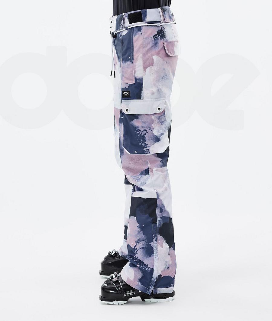 Dope Iconic W Ski Broek Dames Paars | NLIS3341