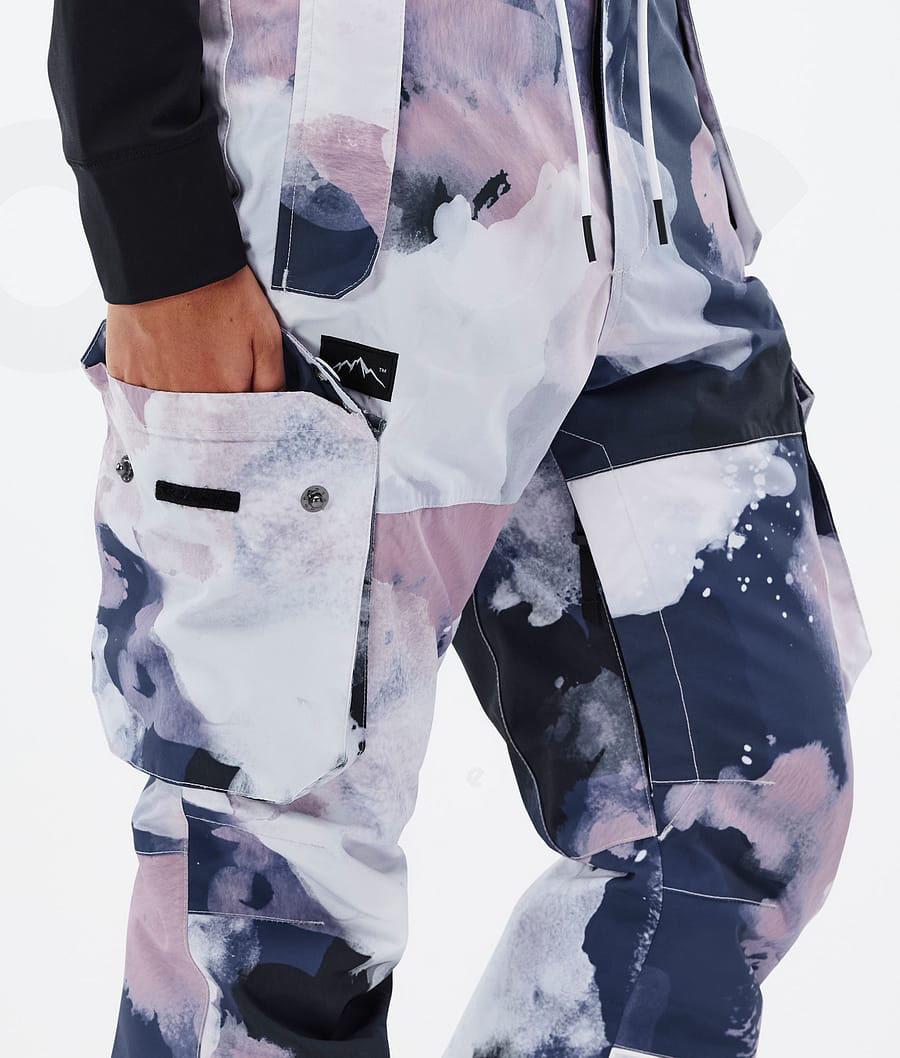 Dope Iconic W Ski Broek Dames Paars | NLIS3341