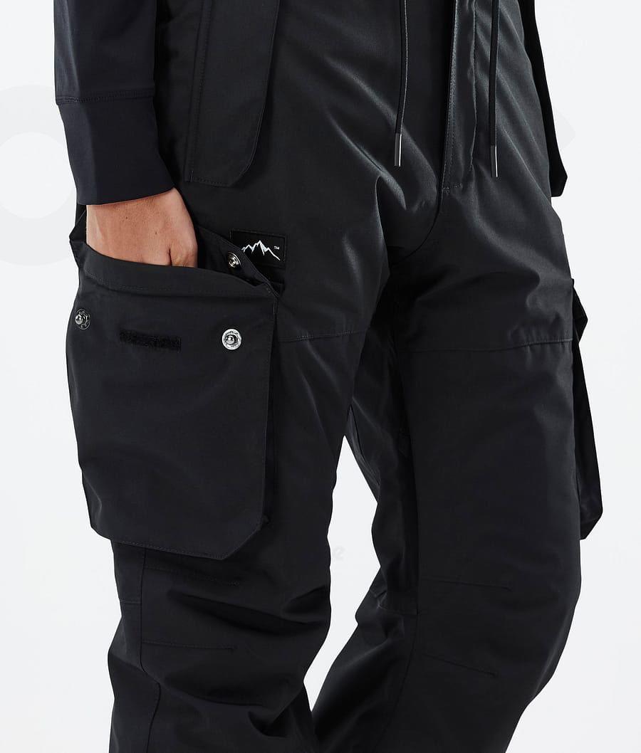 Dope Iconic W Ski Broek Dames Zwart Grijs | NLHK3333