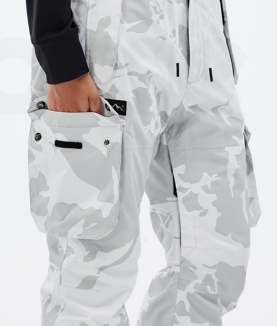 Dope Iconic W Snowboard Broeken Dames Grijs Camo | NLWY3276