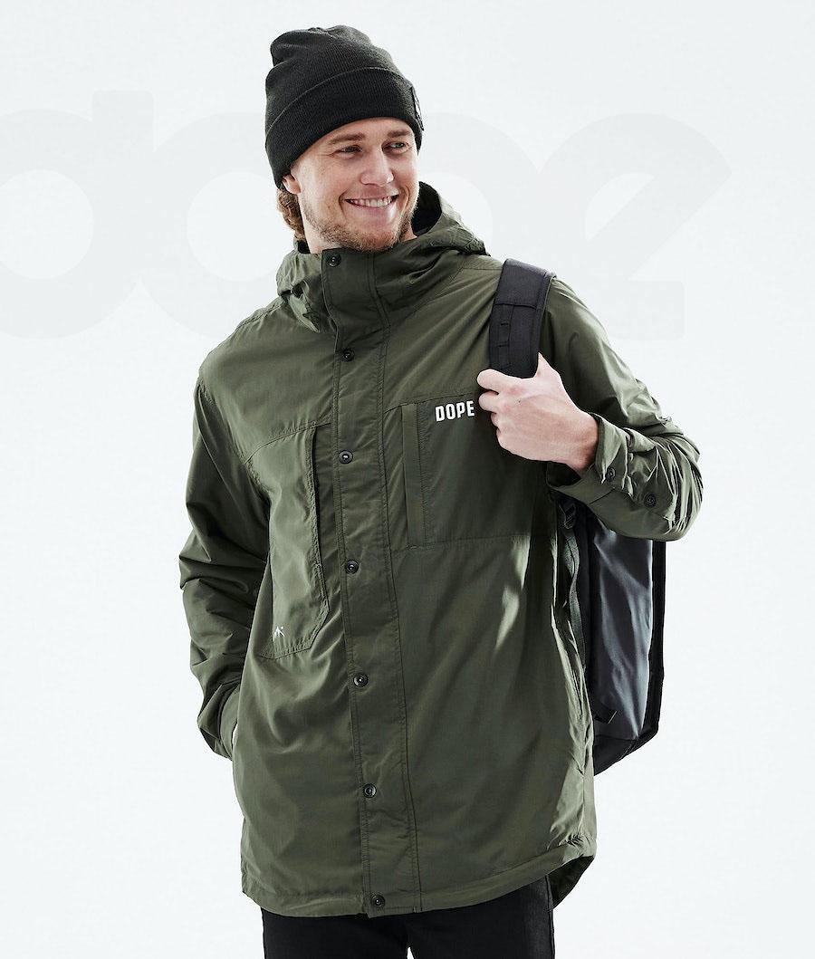 Dope Insulated Outdoorjassen Heren Olijfgroen Groen | NLUT2703