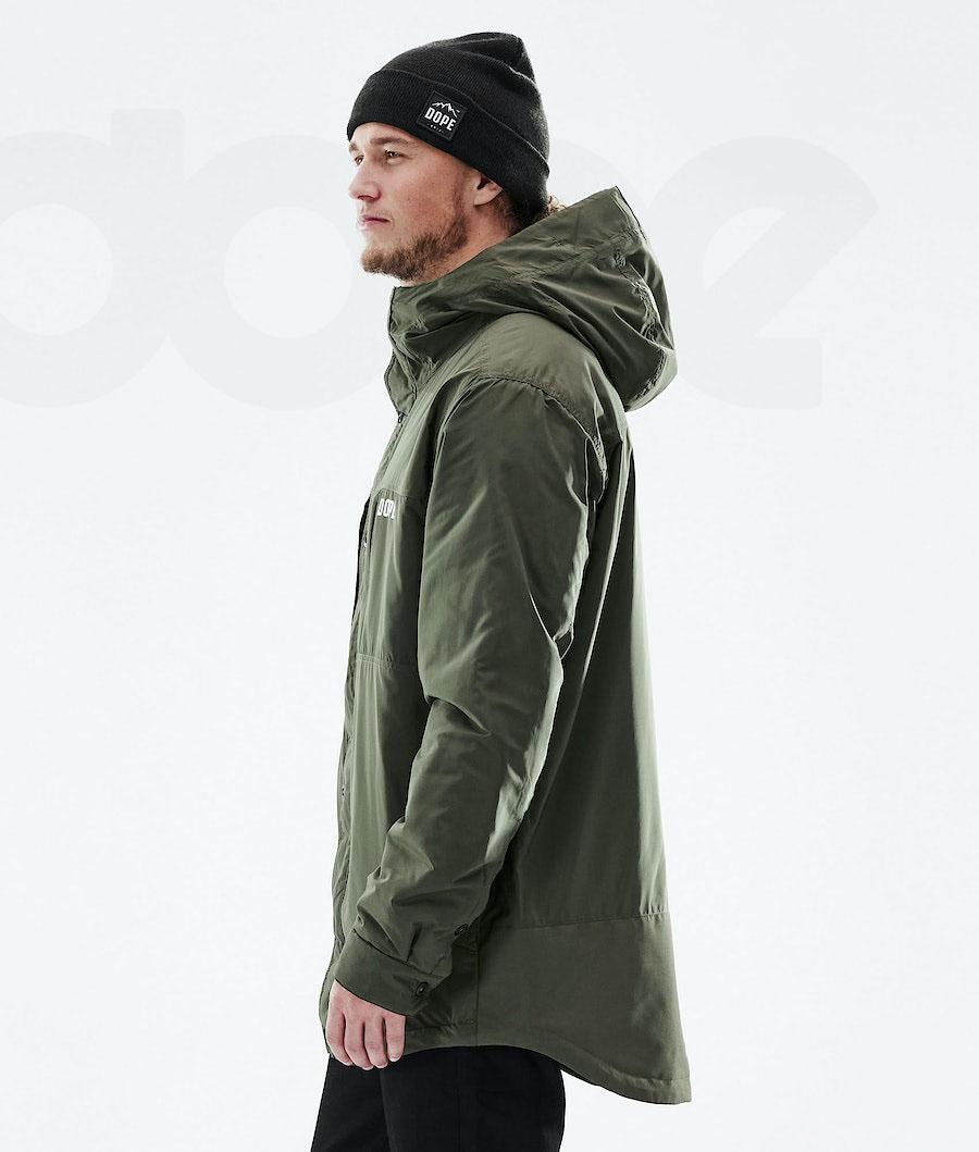 Dope Insulated Outdoorjassen Heren Olijfgroen Groen | NLUT2703