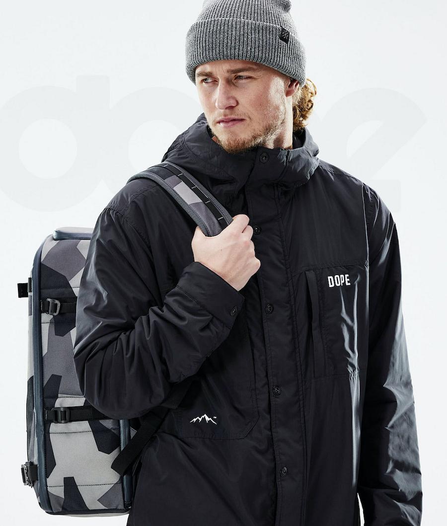 Dope Insulated Outdoorjassen Heren Zwart | NLYU2704