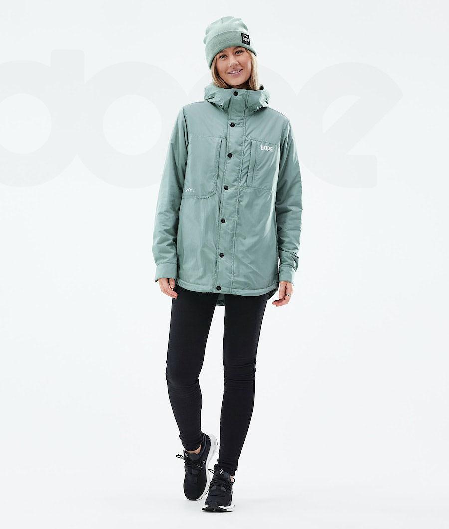 Dope Insulated W Outdoorjassen Dames Groen | NLHK3741