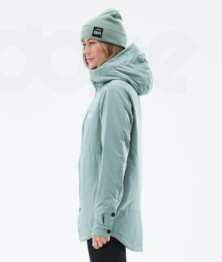 Dope Insulated W Outdoorjassen Dames Groen | NLHK3741