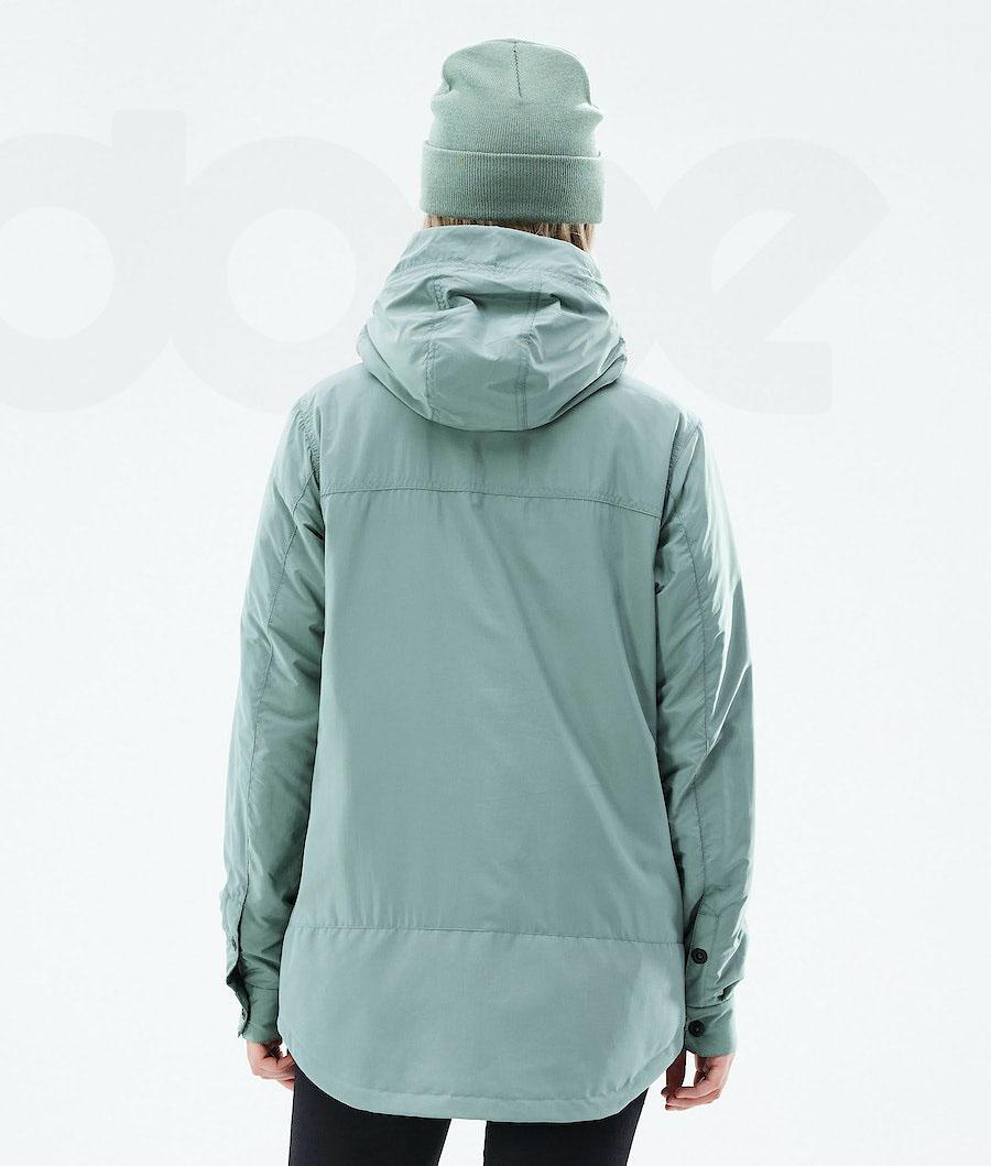 Dope Insulated W Outdoorjassen Dames Groen | NLHK3741