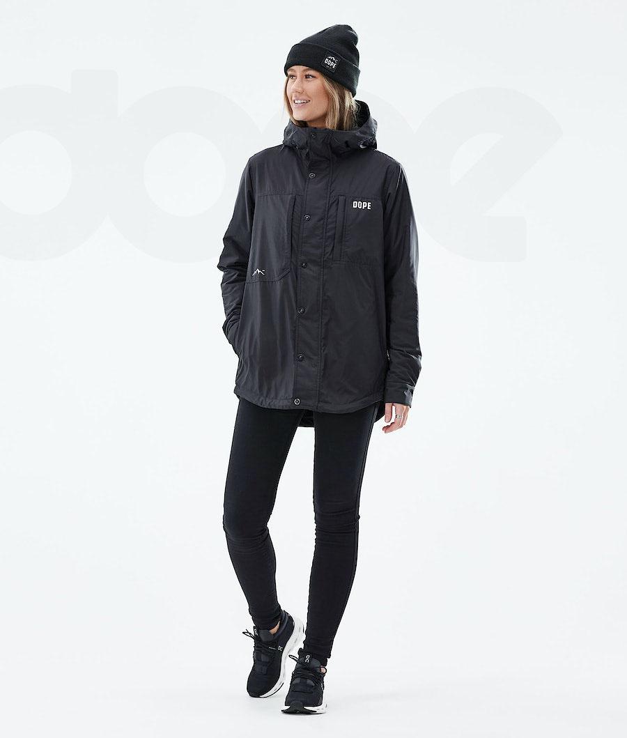 Dope Insulated W Outdoorjassen Dames Zwart | NLGL3742