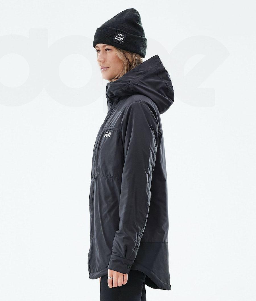 Dope Insulated W Outdoorjassen Dames Zwart | NLGL3742