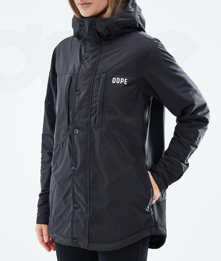 Dope Insulated W Outdoorjassen Dames Zwart | NLGL3742