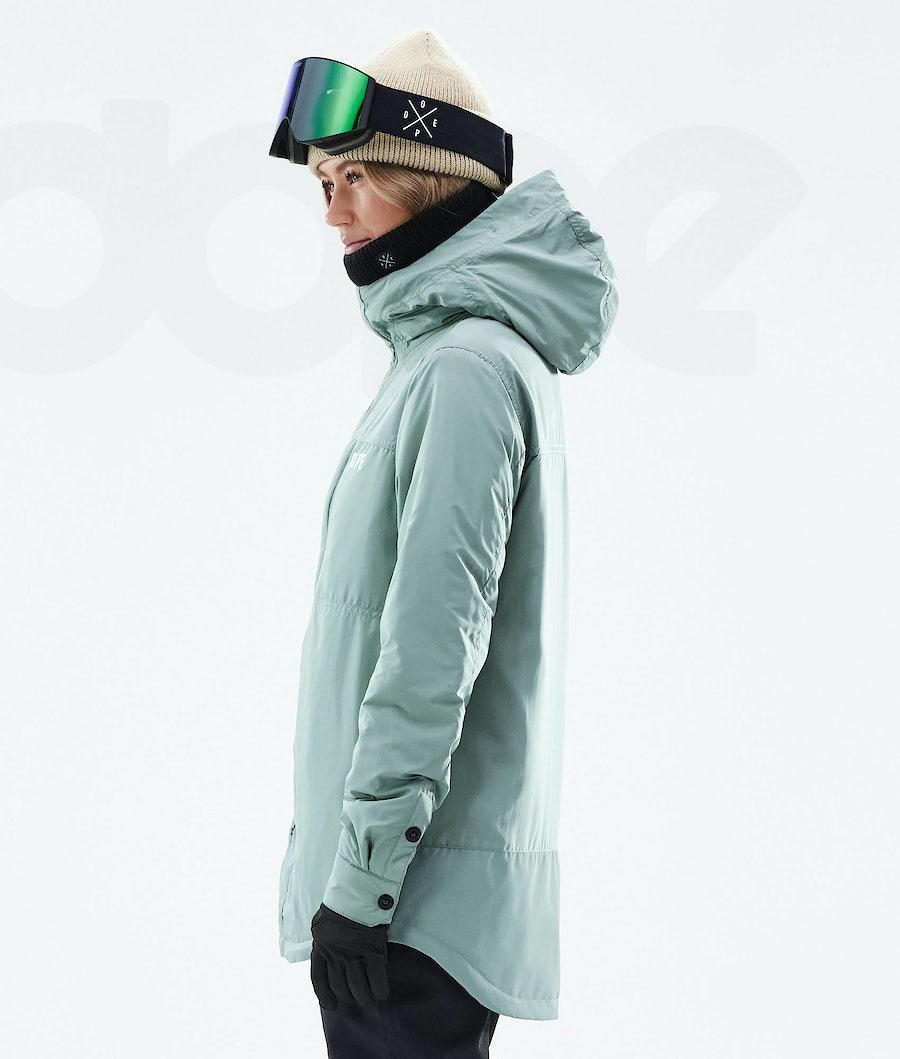 Dope Insulated W Ski-jassen Dames Groen | NLVD3656