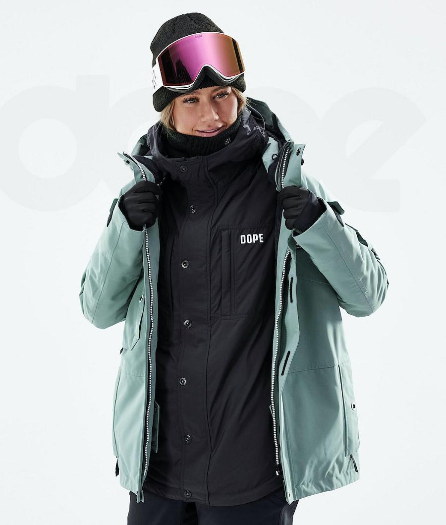 Dope Insulated W Ski-jassen Dames Zwart | NLXF3658