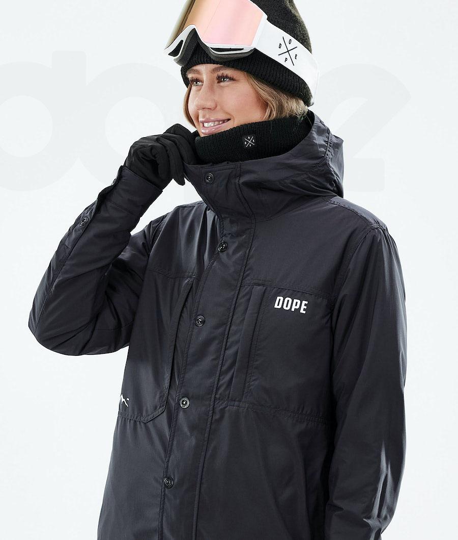 Dope Insulated W Ski-jassen Dames Zwart | NLXF3658