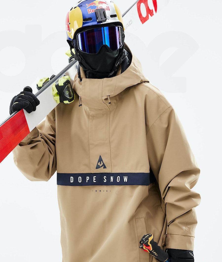 Dope JT Legacy Ski-jassen Heren Khaki Blauw | NLNB2924