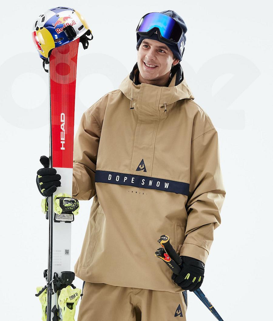 Dope JT Legacy Ski-jassen Heren Khaki Blauw | NLNB2924