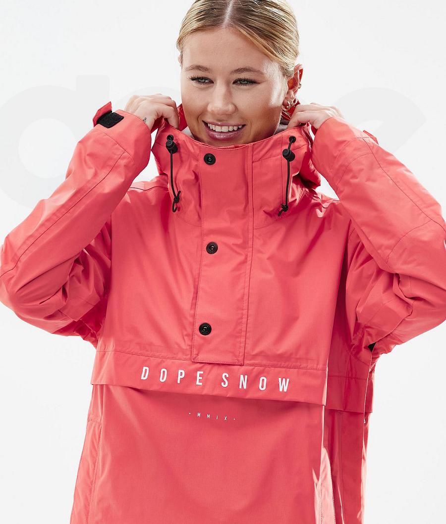 Dope Legacy Light W Outdoorjassen Dames Rood | NLFM3743