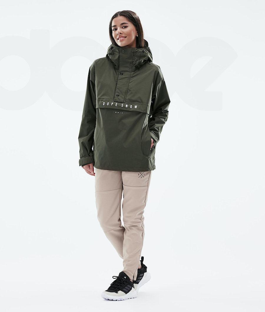 Dope Legacy Light W Outdoorjassen Dames Olijfgroen Groen | NLSO3745