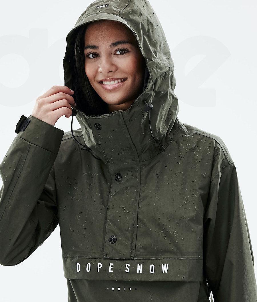 Dope Legacy Light W Outdoorjassen Dames Olijfgroen Groen | NLSO3745